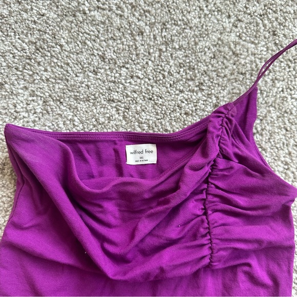 Wilfred One Strap Body Suit Magenta - Picture 3 of 5